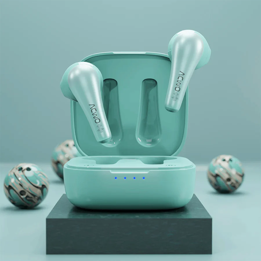 DwOTS 515 [Aqua Blue] Earbuds - Image 3