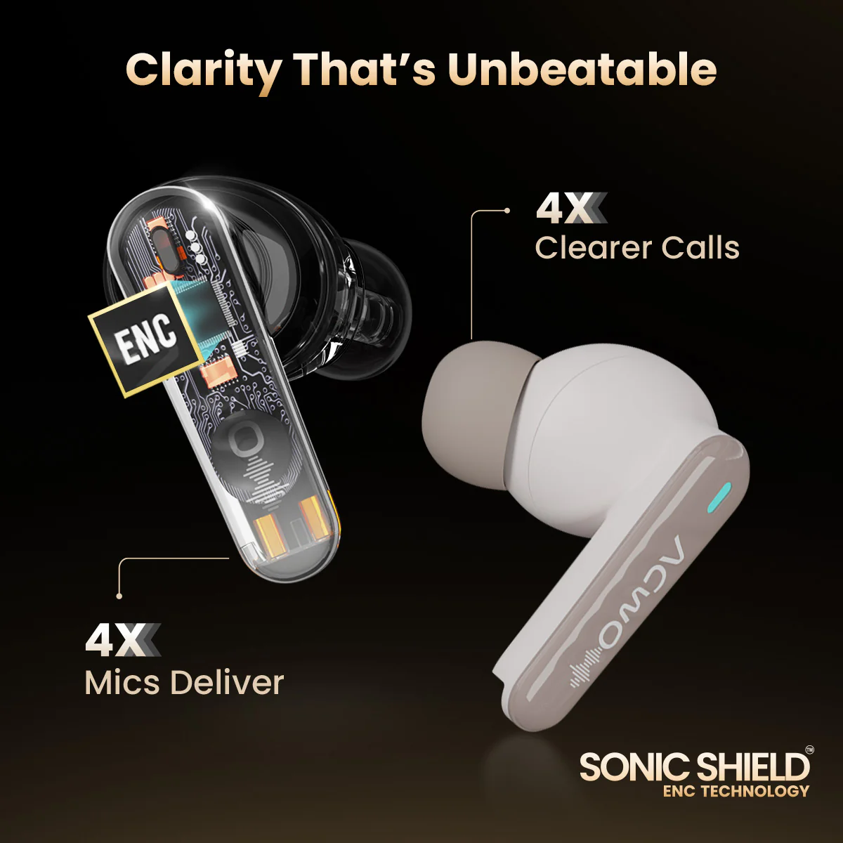 DwOTS 727 -  Bisque Beige Earbuds - Image 35