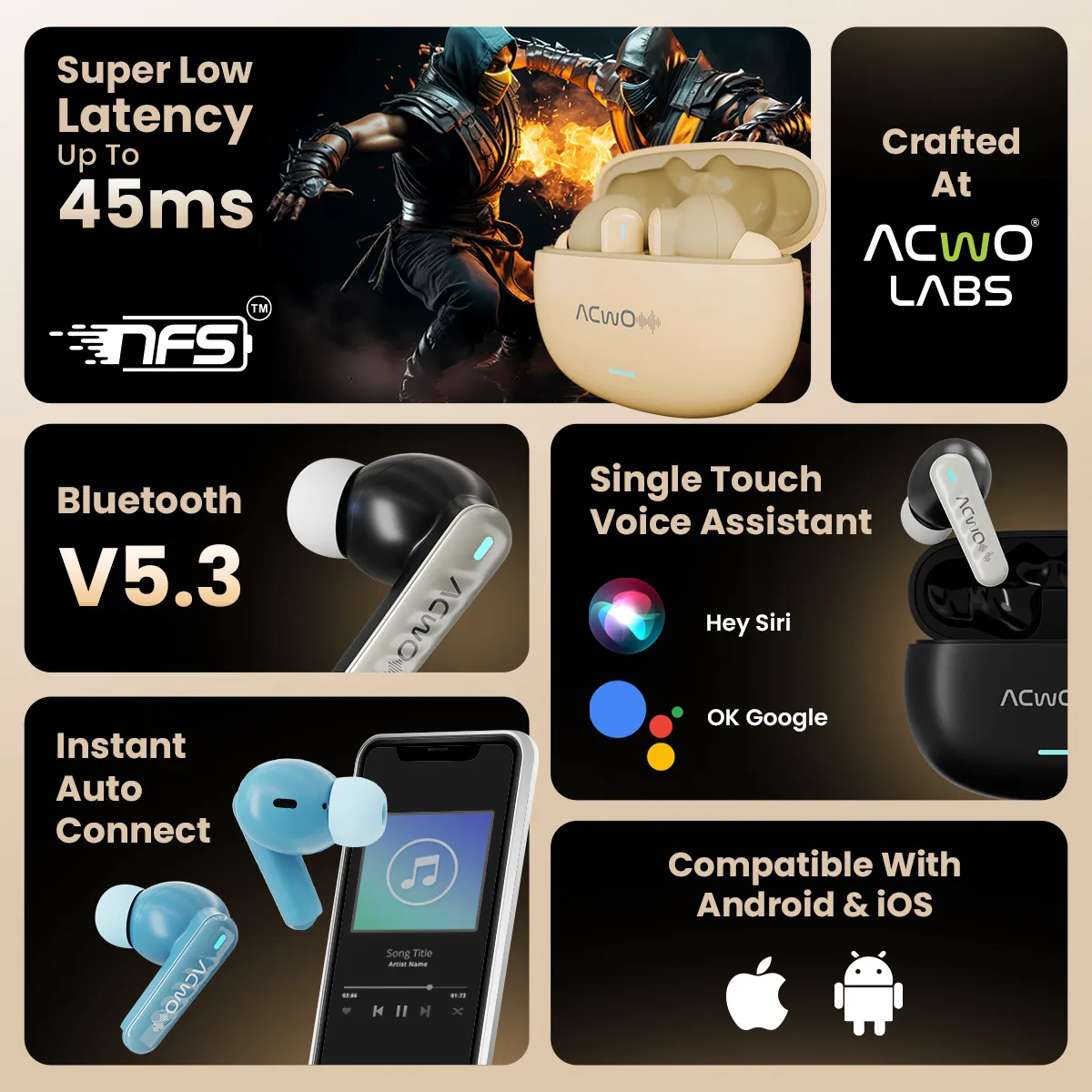 DwOTS 727 : Fuscous Grey Earbuds - Image 46