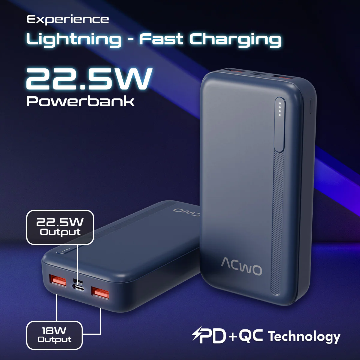 POwER 721 - 20000 mAh Fast Charging [ Portable Powerbank ] - Image 28