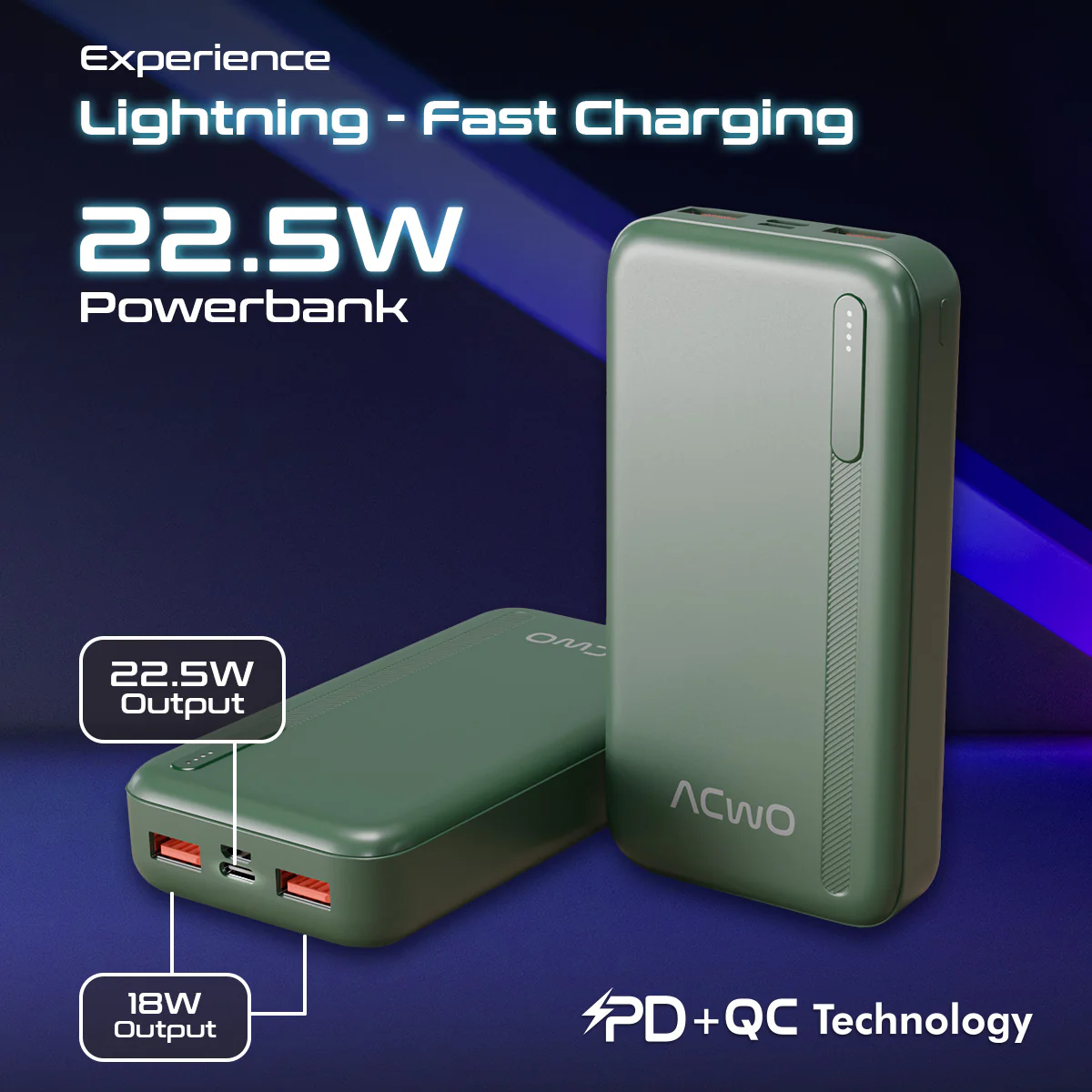 POwER 721 -  20000 mAh Fast Charging [ Portable Powerbank ] - Image 22