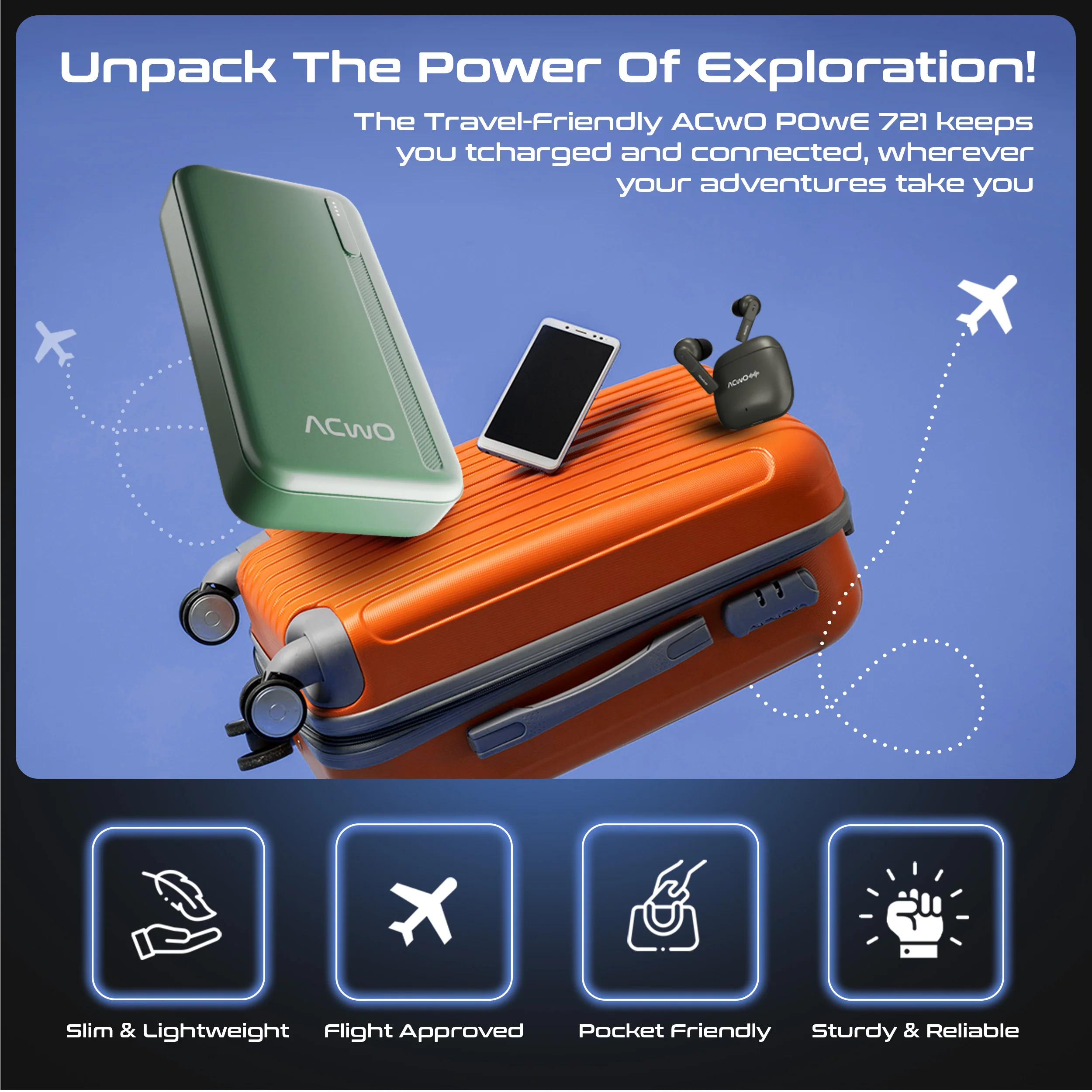 POwER 721 -  20000 mAh Fast Charging [ Portable Powerbank ] - Image 21